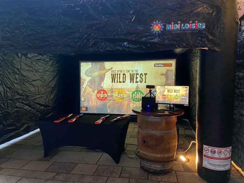 Soirée entreprise avec location d'un stand de tir laser, des flippers, jeux électroniques, bornes arcades à Draguignan dans le Var